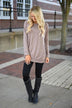 Cozy as a Bug in a Rug Top ~ Mocha