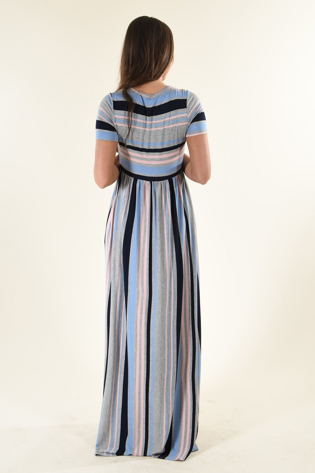 Mix'N'Match Striped Maxi Dress