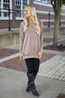 Cozy as a Bug in a Rug Top ~ Mocha