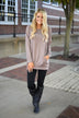 Cozy as a Bug in a Rug Top ~ Mocha