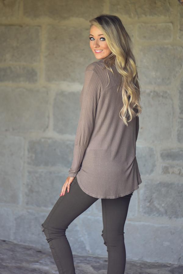Take a Piece of My Heart Cowl Neck top