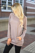 Cozy as a Bug in a Rug Top ~ Mocha