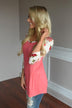 Ivory Sleeve Floral Top
