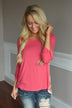 Passion Flower Top ~ Pink