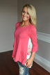 Passion Flower Top ~ Pink