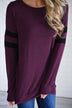 Always Cherished Plum Top