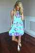 Beautiful Distraction Dress ~ Mint