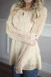 Just for Looks Taupe Sweater Top