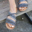 Not Rated Sandals ~ Pewter
