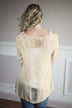 Just for Looks Taupe Sweater Top