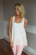 Always on My Mind Lace Tank