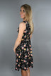 Floral Fields Dress ~ Black