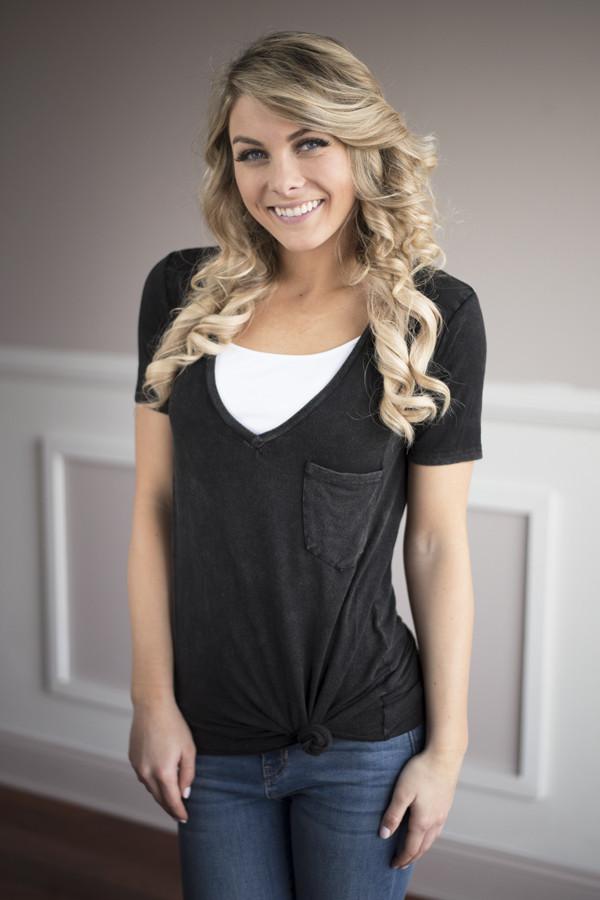 Run the World ~ Grunge Black Top
