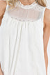 White Lace Tank Top