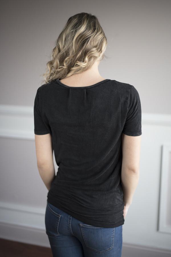 Run the World ~ Grunge Black Top