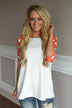 In the Groove Top ~ Ivory