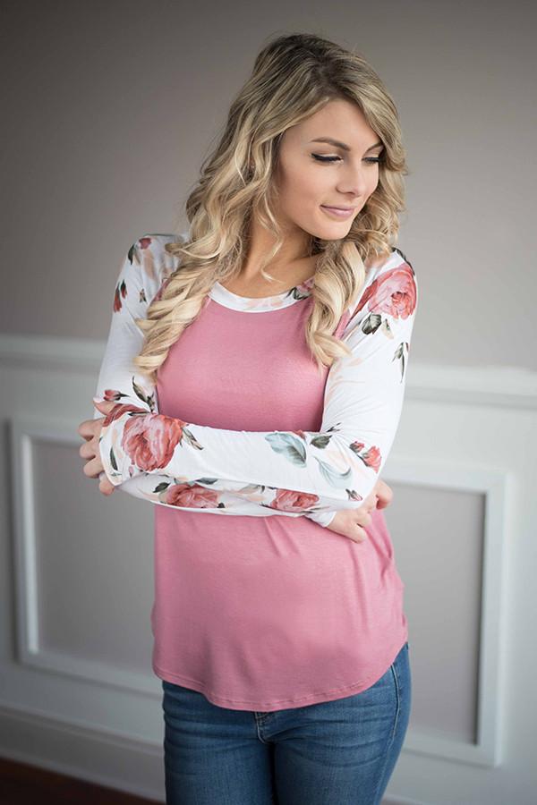 Like a Rose Floral Top