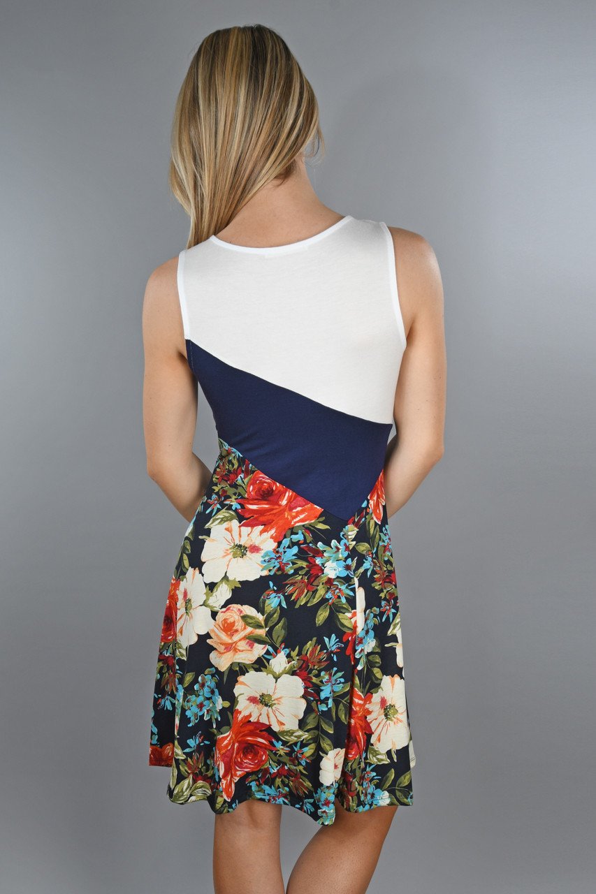 Swirls of Color Dress