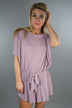 Mauve On The Go Romper