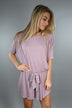 Mauve On The Go Romper