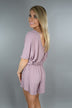 Mauve On The Go Romper