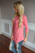 Baby I'm Yours Button Top - Pink