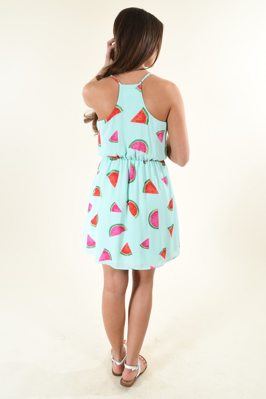 Watermelon Mint Dress