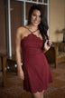 Red Scalloped Dress