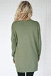 Hold On To Me Sweater ~ Light Olive