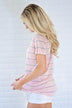 Perfectly Basic Pink Striped Tee