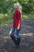 Thread & Supply Flannel ~ Blk Checkered Wash