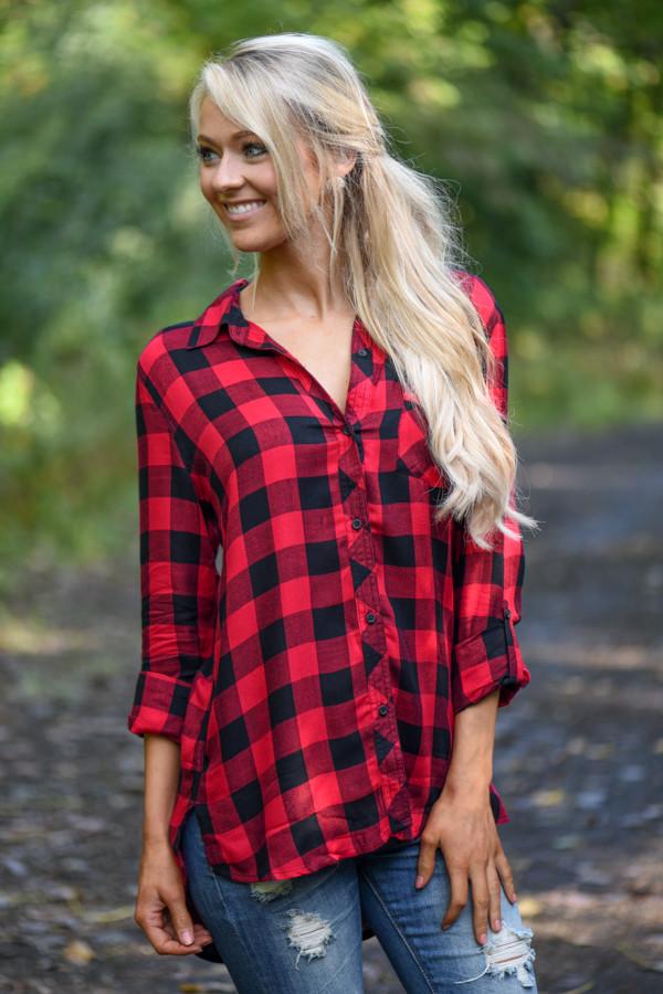 Thread & Supply Flannel ~ Blk Checkered Wash
