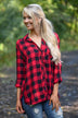 Thread & Supply Flannel ~ Blk Checkered Wash