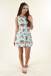 Mint to Be Together Floral Dress