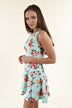 Mint to Be Together Floral Dress