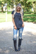 Casual Comfort - Black Tee