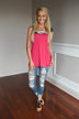 Summer Picnic Tank ~ Pink