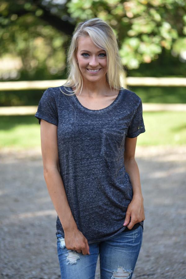 Casual Comfort - Black Tee