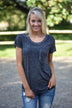 Casual Comfort - Black Tee