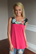Summer Picnic Tank ~ Pink