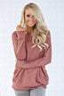 Pocket Sweater - Rust Red