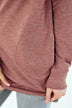 Pocket Sweater - Rust Red
