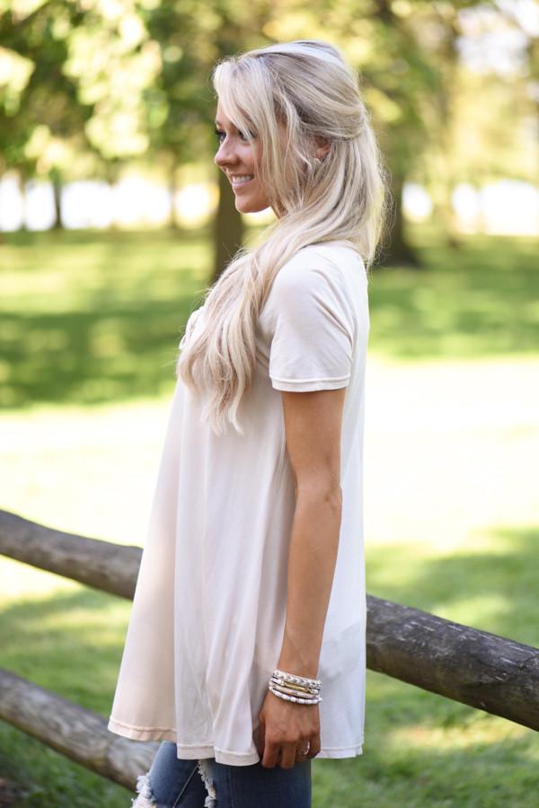 Make a Wish With Me Top -  Cream