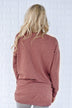 Pocket Sweater - Rust Red