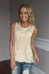 Carefree Lace Tank