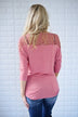 America's Sweetheart Lace Top ~ Pink