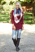 Essential Dolman Top - Wine