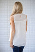 White Lace Tank Top