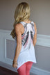 Birds of a Feather Tank ~ White