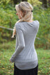 Nope Top ~ Grey
